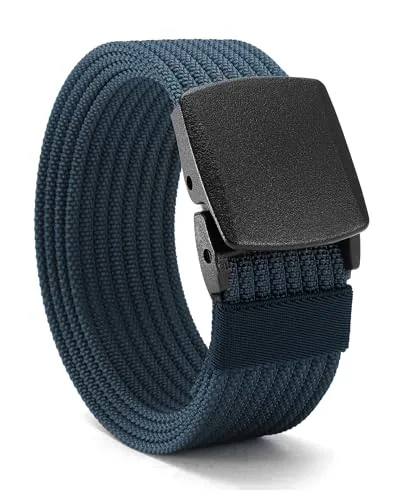 Nylon Web Belt, 38 mm (Navy)