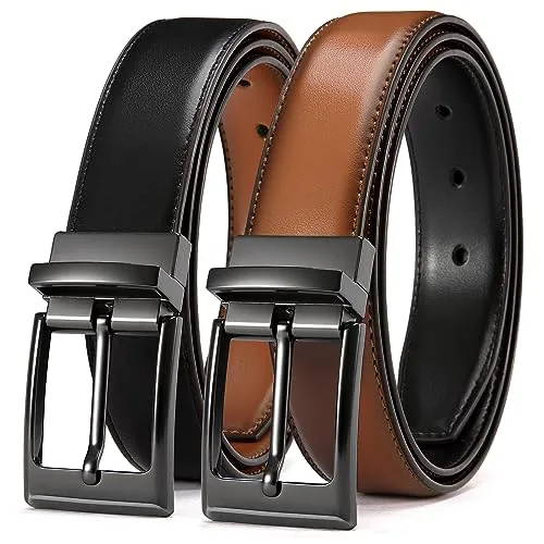 Leather Reversible Belt, 32 mm