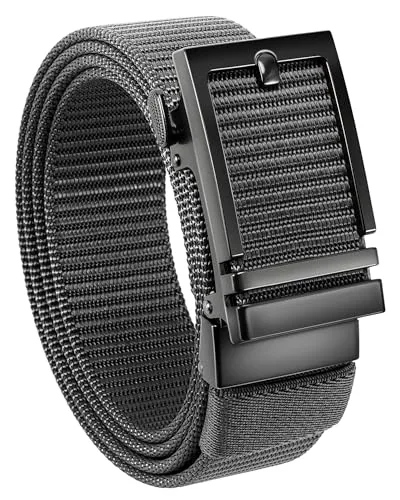 Nylon Ratchet Belt (Grey)