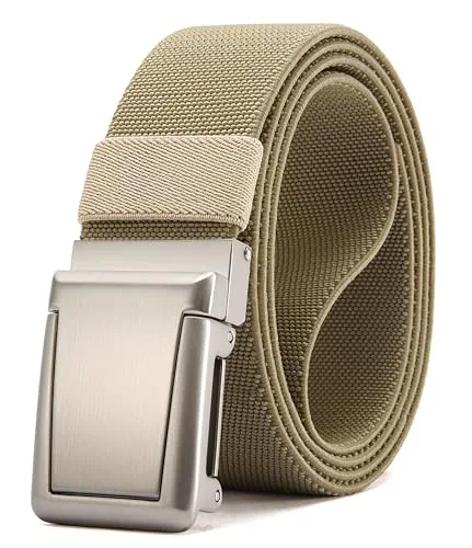 Elastic Tactical Belt, 38 mm (Khaki)