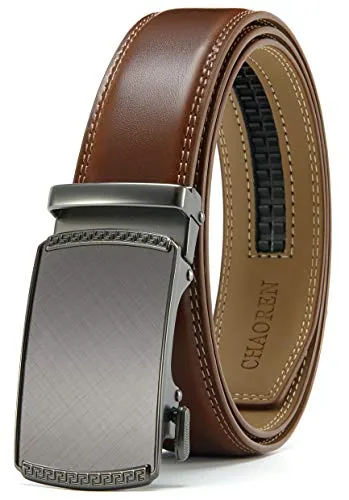 Leather Ratchet Belt, 35 mm (36″ to 42″ waist)
