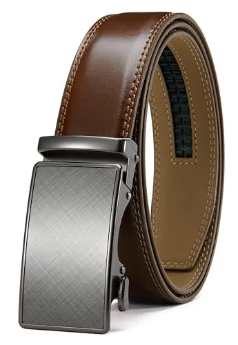 Leather Ratchet Belt, 35 mm