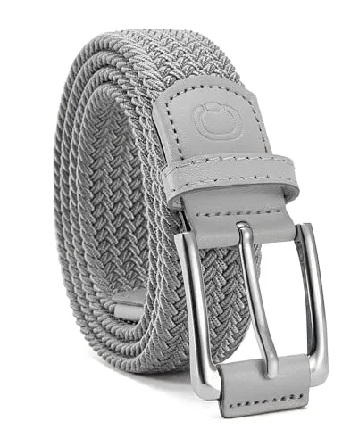 Elastic Stretch Belt (Grey, 34″ to 38″ waist)