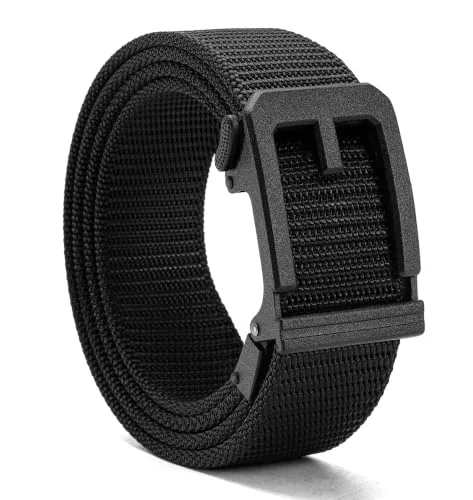 Nylon Ratchet Belt, 38 mm (Basic / Black)