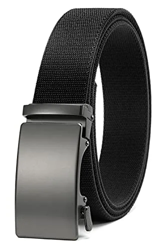 Nylon Stretch Belt (B-matted Gun / Black)