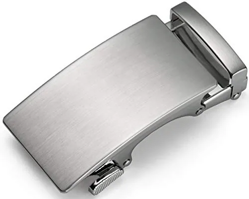 Ratchet Belt Strap, 40 mm (silver buckle)